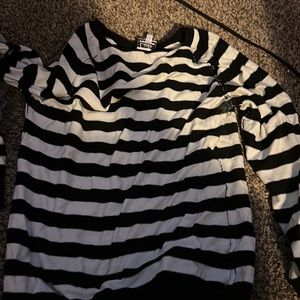 This is a black and white cotton shirt. I wore it maybe two times and that’s it.